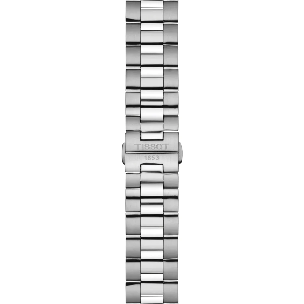 Gentleman Quartz Titanium 40mm - Blue on Bracelet - Image 5