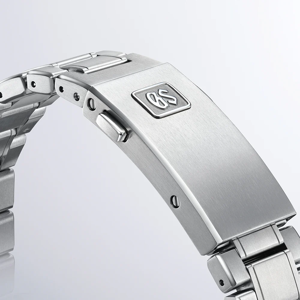 SLGB003 Evolution 9 Spring Drive UFA HI-Ti 37mm - Silver-Blue on Bracelet - Image 10