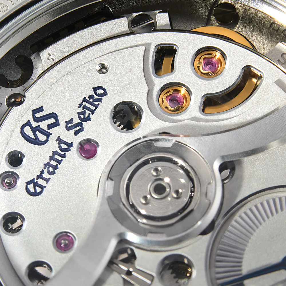 SLGB003 Evolution 9 Spring Drive UFA HI-Ti 37mm - Silver-Blue on Bracelet - Image 9