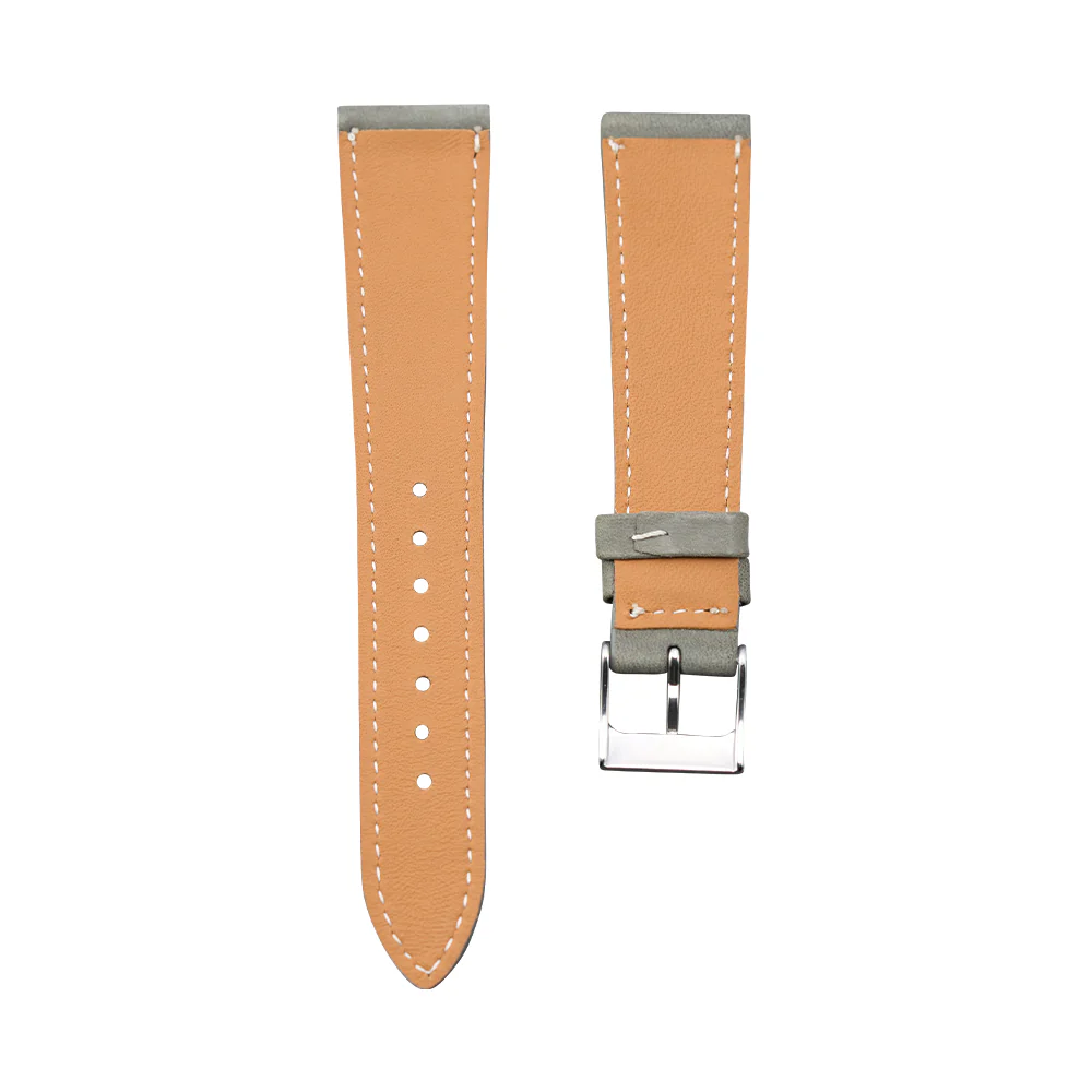 Grey Nubuck Leather Strap - Image 2