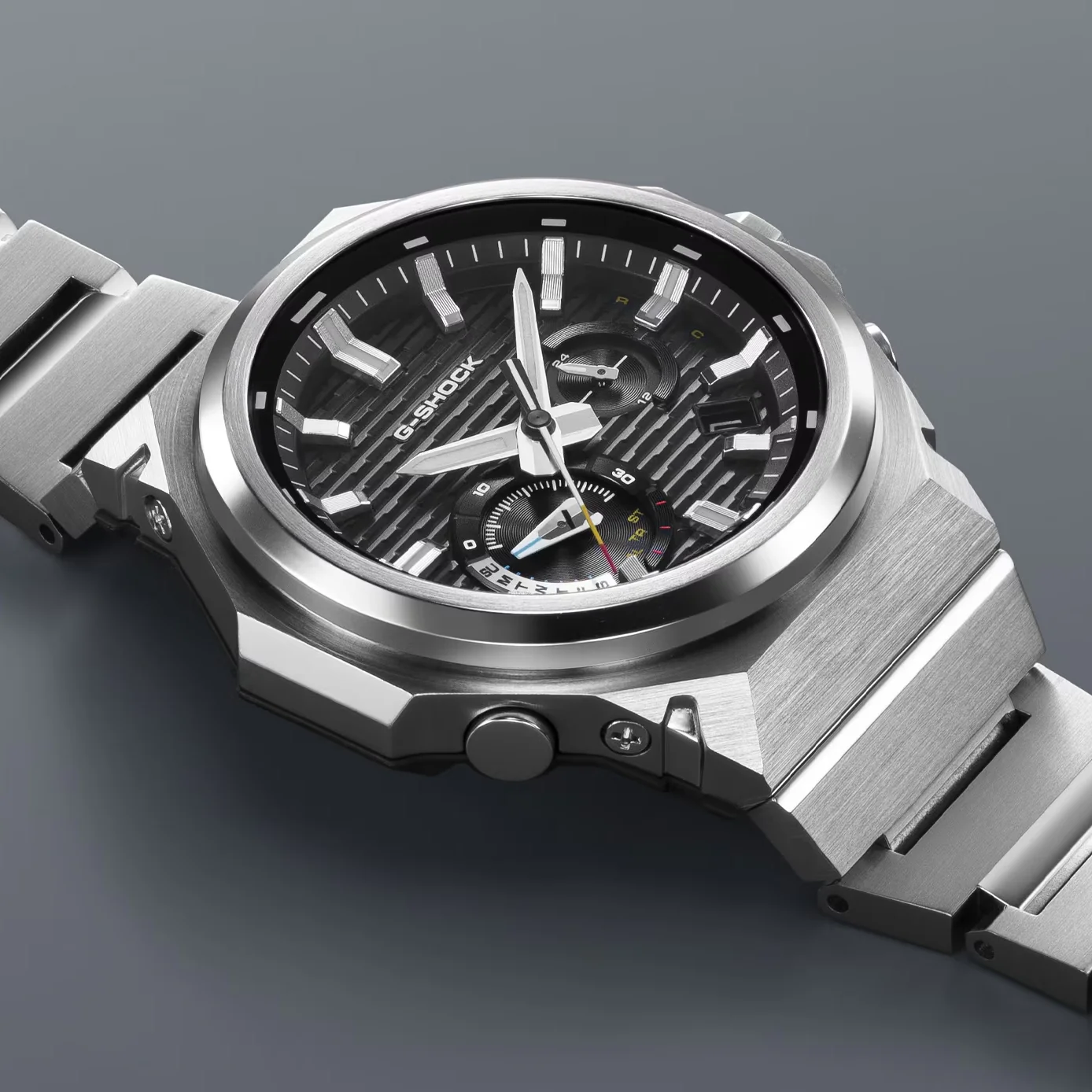 GST-B1000D-1A G-Steel 44.2mm - Grey on Bracelet - Image 2