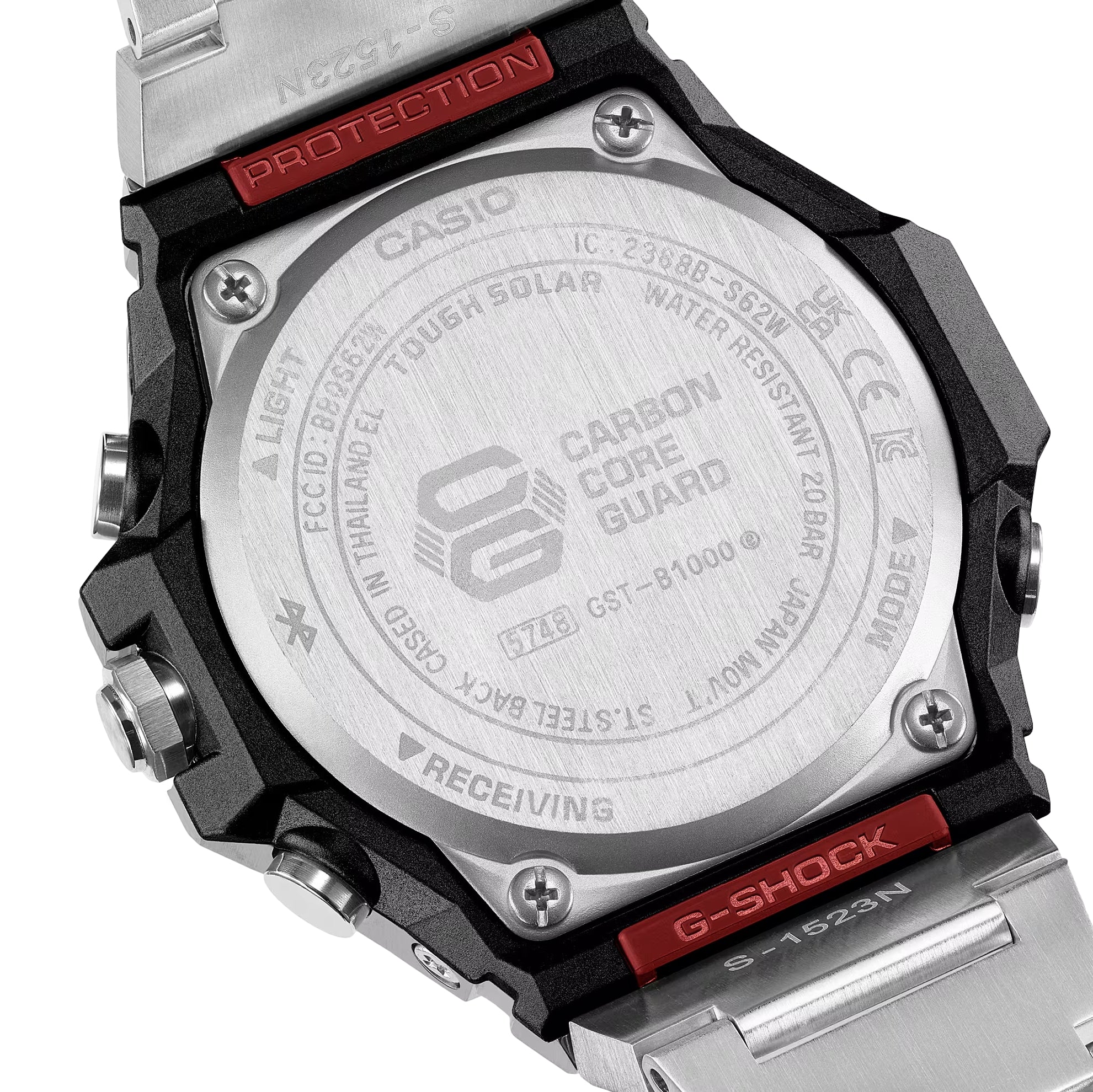 GST-B1000D-1A G-Steel 44.2mm - Grey on Bracelet - Image 6