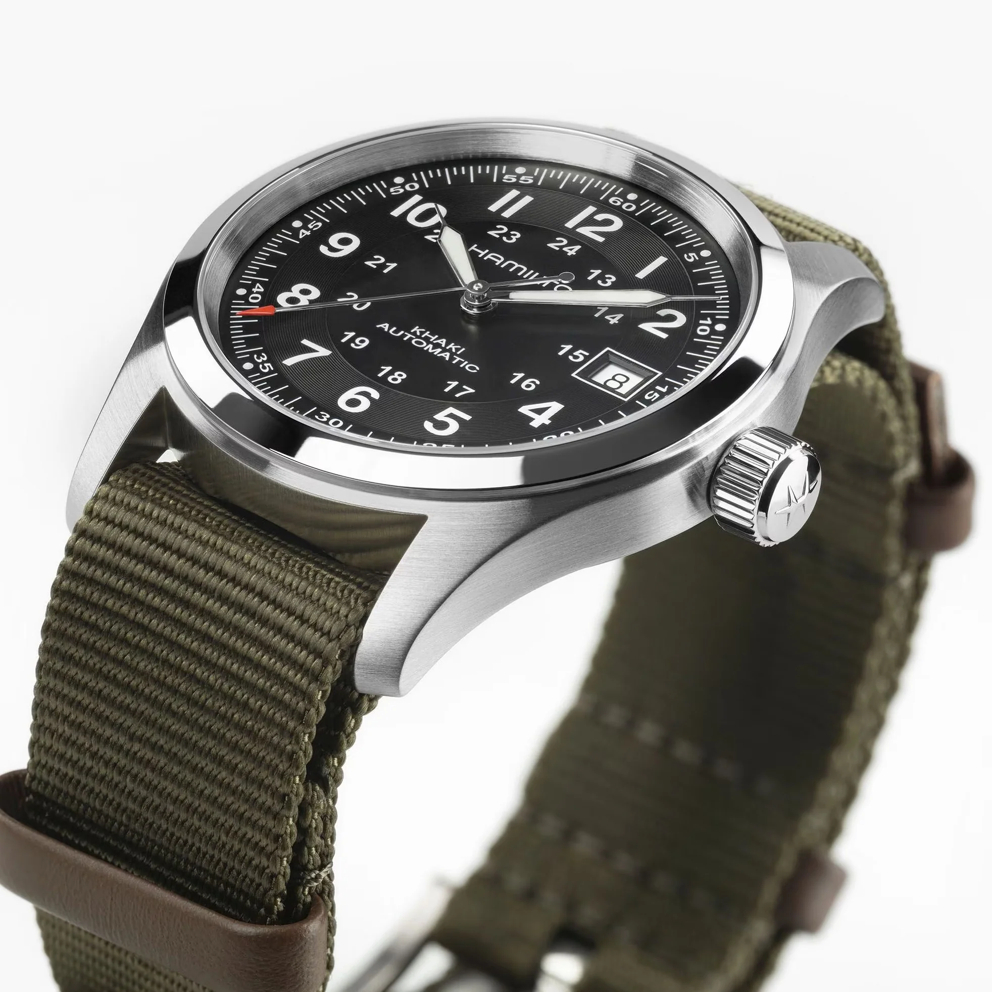 Khaki Field Auto Call of Duty Limited Edition 38mm - Black on Fabric Strap - Image 4