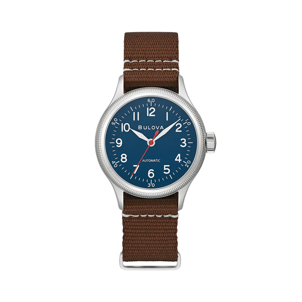 A-11 Hack Watch 37mm - Blue on NATO Strap