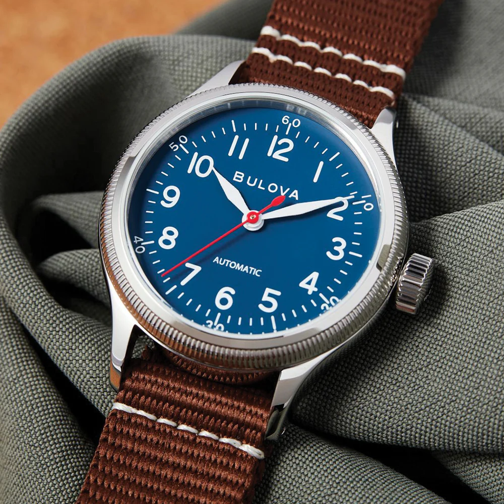 A-11 Hack Watch 37mm - Blue on NATO Strap - Image 2