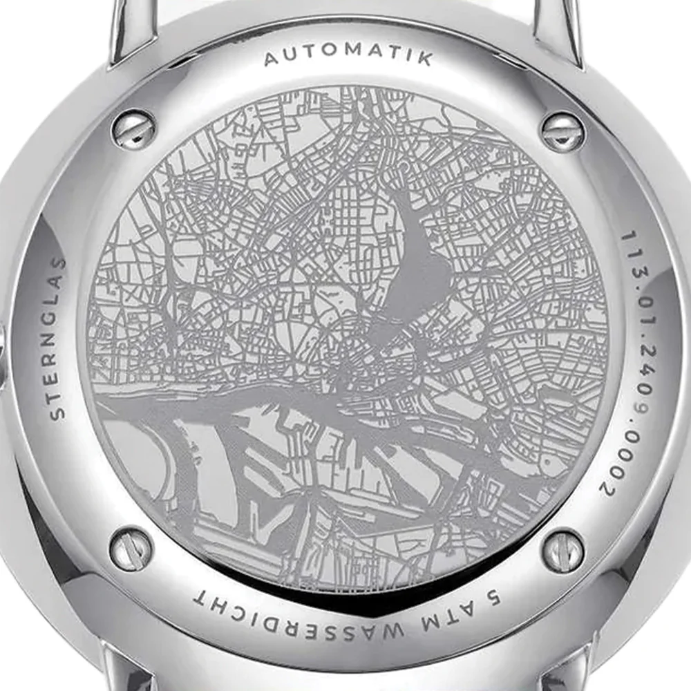 Hamburg Automatic 42mm - Silver on Bracelet - Image 2