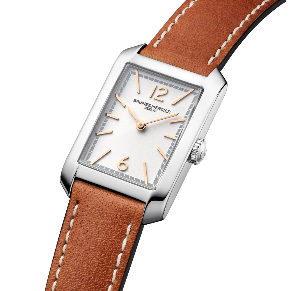 Hampton 10472 Quartz 34.9mm - Silver on Leather Strap - Image 2