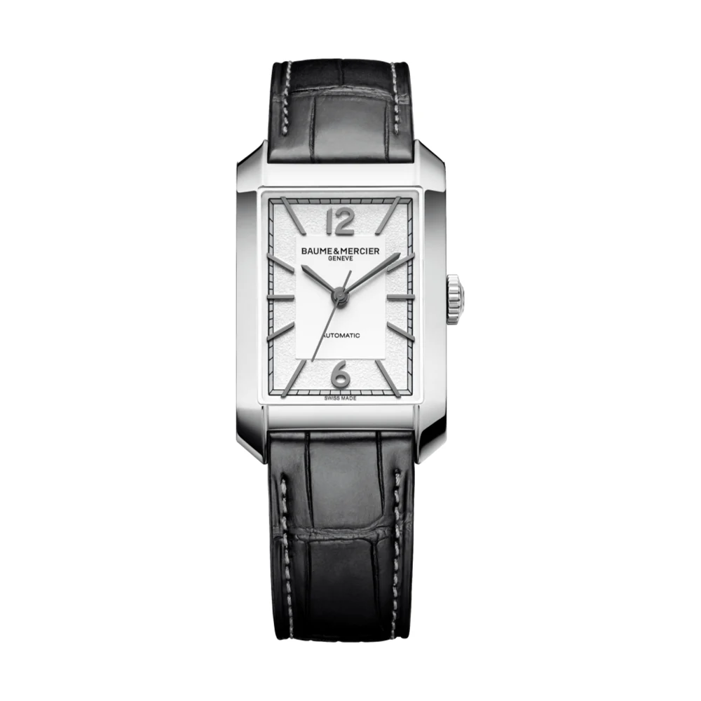 Hampton 10522 Automatic 43mm - Silver on Leather Strap