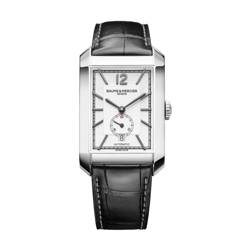 Hampton 10528 Automatic 43mm - Silver on Leather Strap