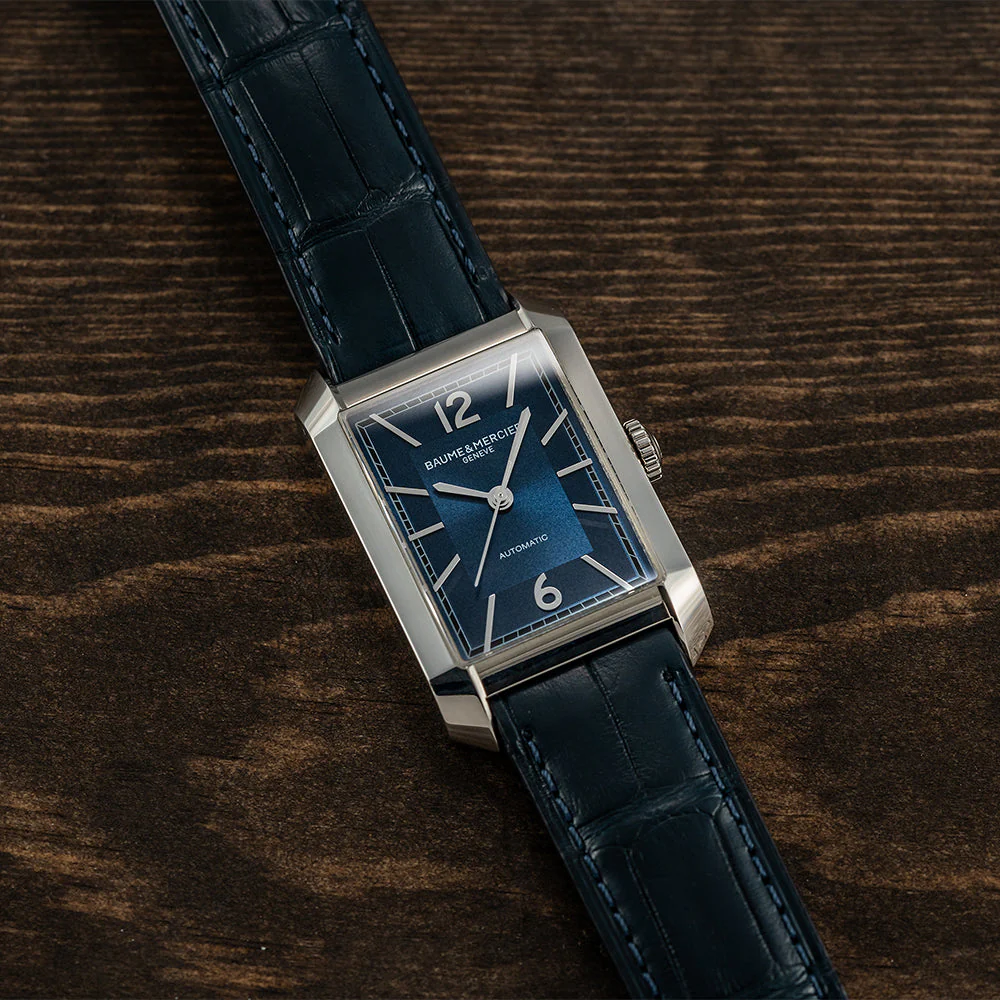 Hampton 10732 Automatic 43mm - Blue on Leather Strap - Image 2