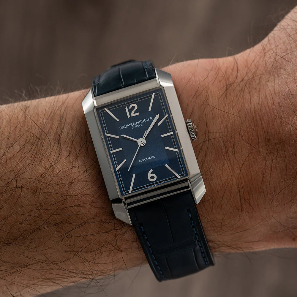 Hampton 10732 Automatic 43mm - Blue on Leather Strap - Image 3