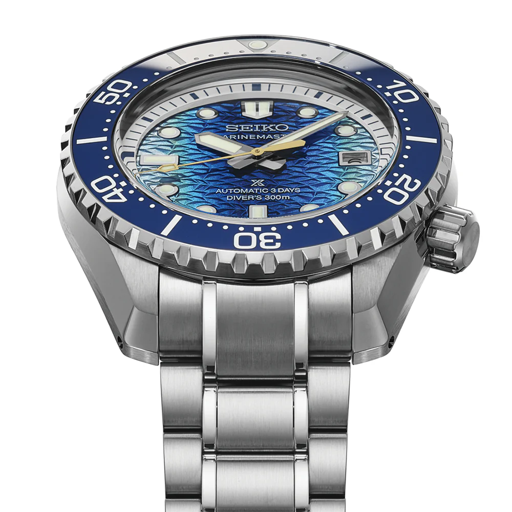 HBF002 Prospex Marinemaster 1968 Heritage JAMSTEC Limited Edition 42.6mm - Blue on Bracelet - Image 3
