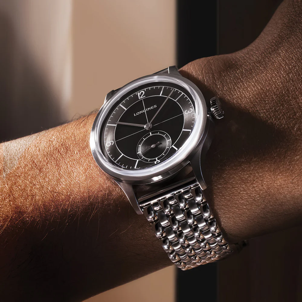 Heritage Classic Sector Dial 38.5mm - Black on Bracelet - Image 3