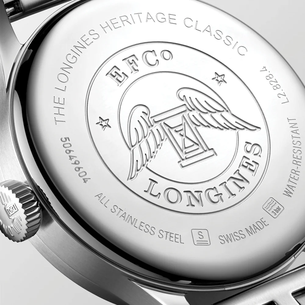 Heritage Classic Sector Dial 38.5mm - Black on Bracelet - Image 8