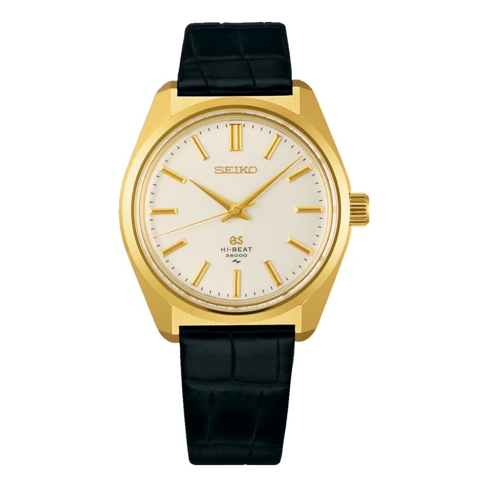 SLGW004 Limited Edition Heritage Recreation of the 45GS Hi-Beat 36000 38.8mm - White on Leather Strap