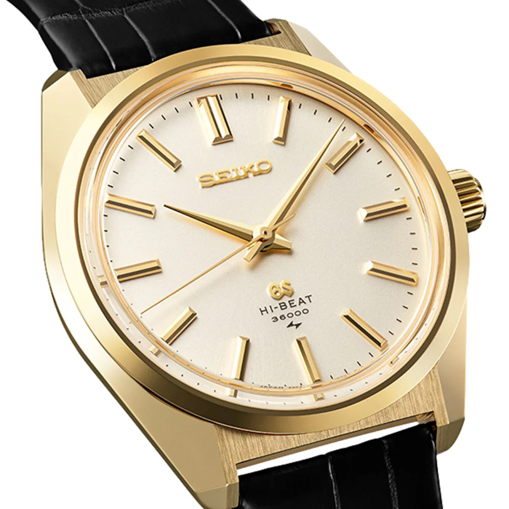 SLGW004 Limited Edition Heritage Recreation of the 45GS Hi-Beat 36000 38.8mm - White on Leather Strap - Image 2