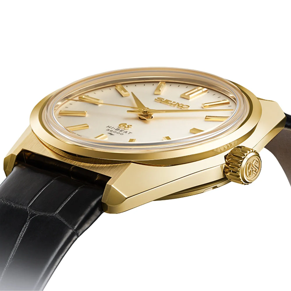 SLGW004 Limited Edition Heritage Recreation of the 45GS Hi-Beat 36000 38.8mm - White on Leather Strap - Image 4