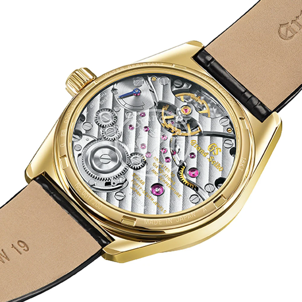 SLGW004 Limited Edition Heritage Recreation of the 45GS Hi-Beat 36000 38.8mm - White on Leather Strap - Image 5