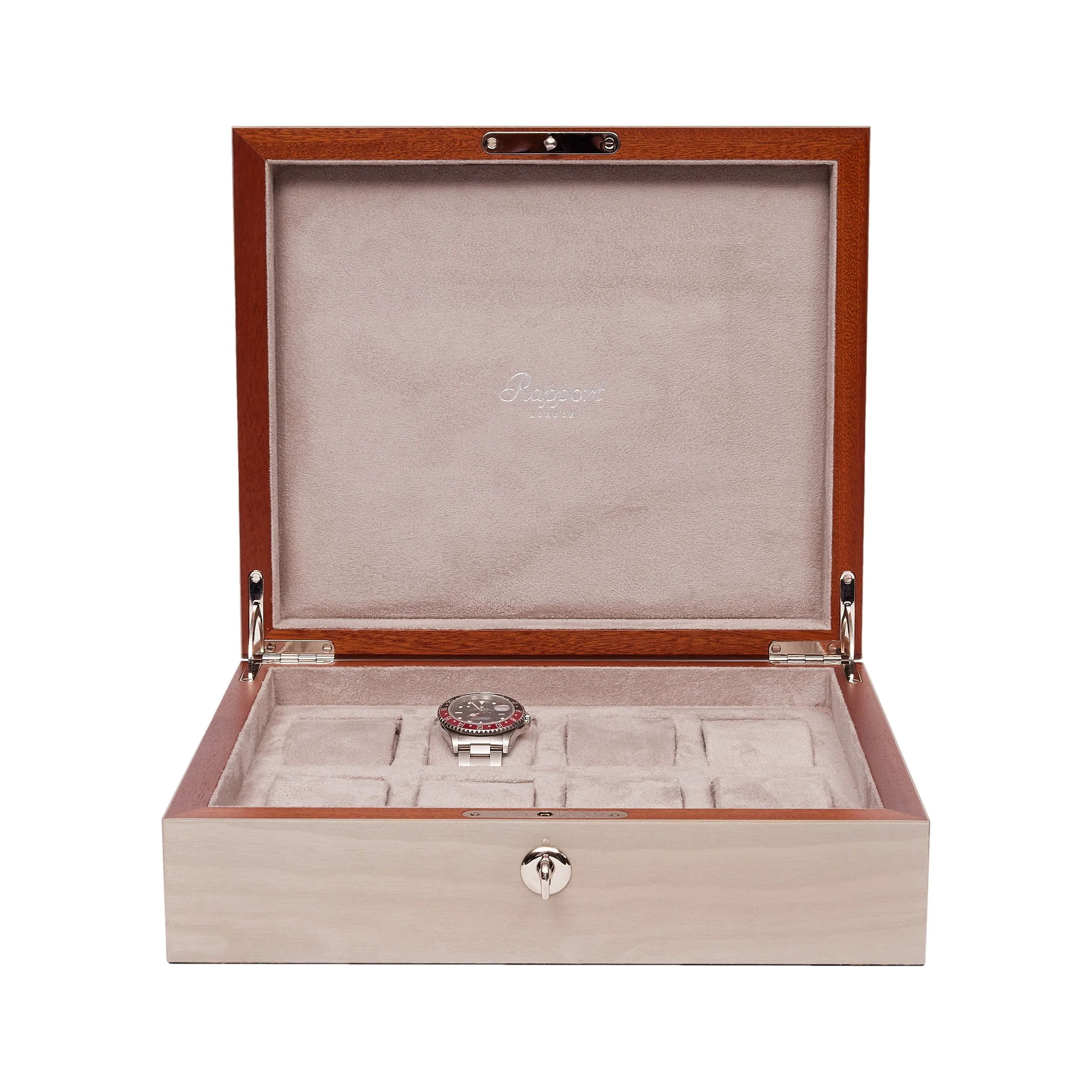 Heritage Eight Watch Box - Grey - Image 2