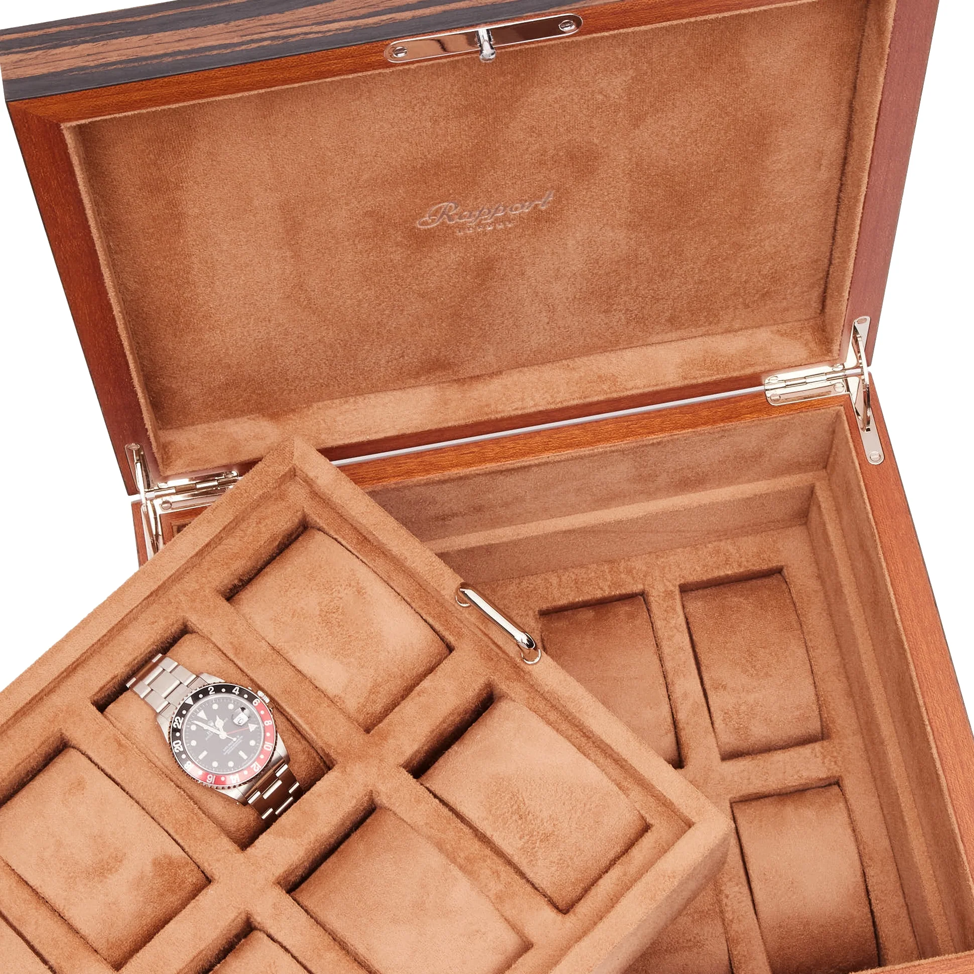 Heritage Sixteen Watch Box - Macassar - Image 4