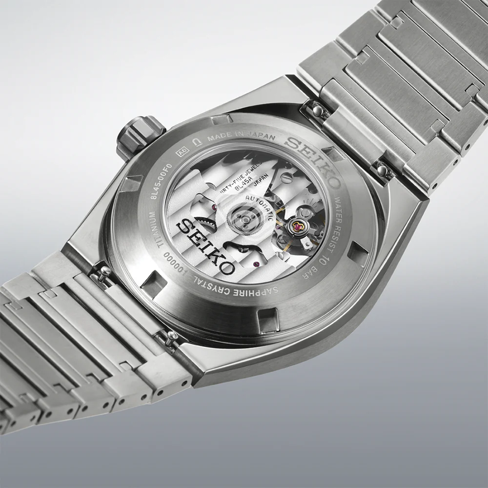 HKF003 King Seiko VANAC 41mm - Black on Bracelet - Image 4
