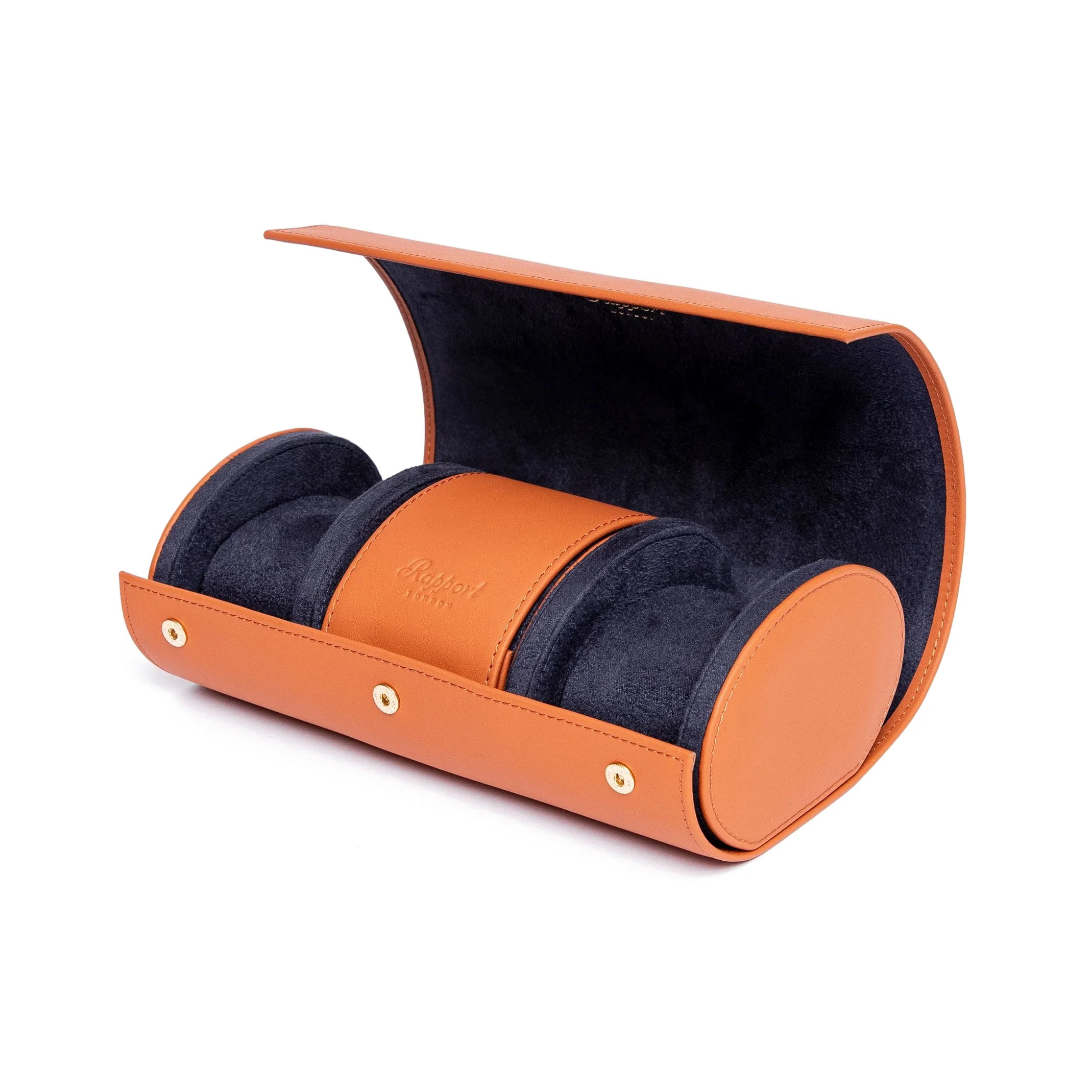 Hyde Park Three Watch Roll - Tan - Image 3