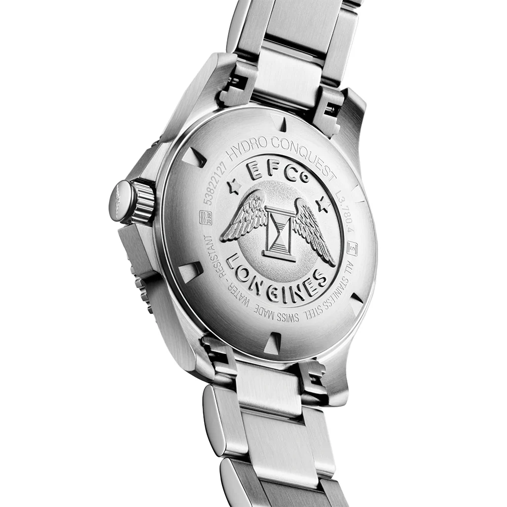 HydroConquest 39mm - Blue on Bracelet - Image 5