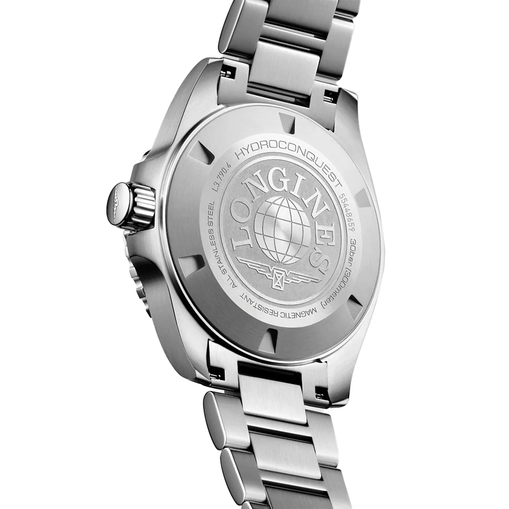 HydroConquest GMT 41mm - Blue on Bracelet - Image 5