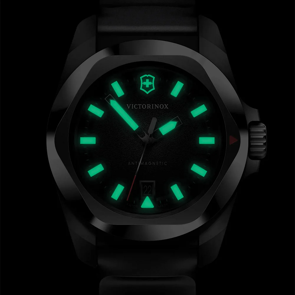 I.N.O.X. 41mm - Black on Rubber Strap - Image 3