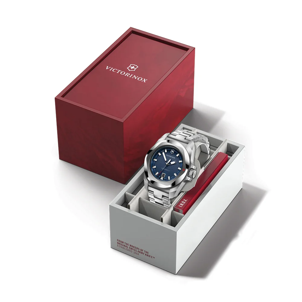 I.N.O.X. 41mm - Blue on Bracelet - Image 6