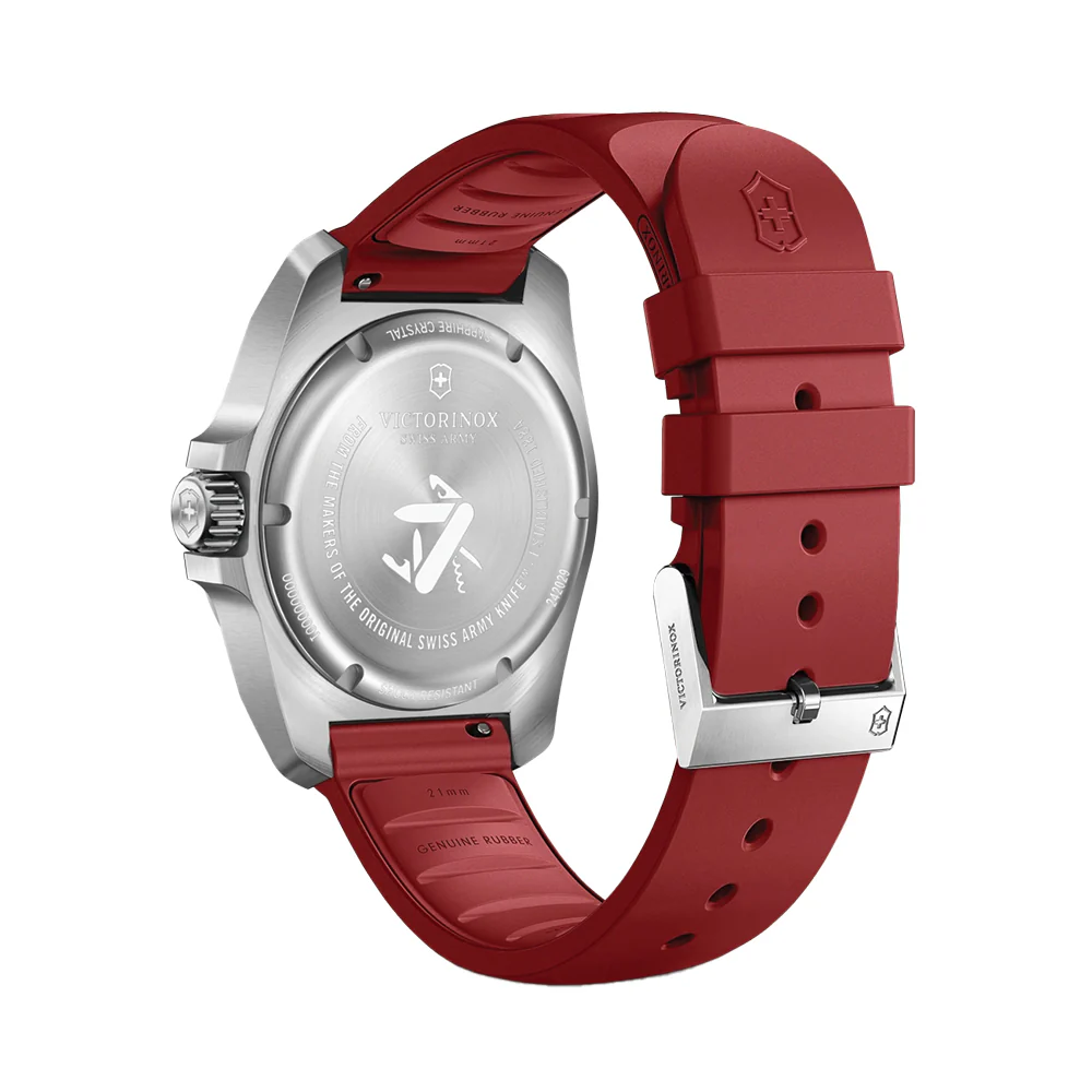 I.N.O.X. 41mm - Red on Rubber Strap - Image 4