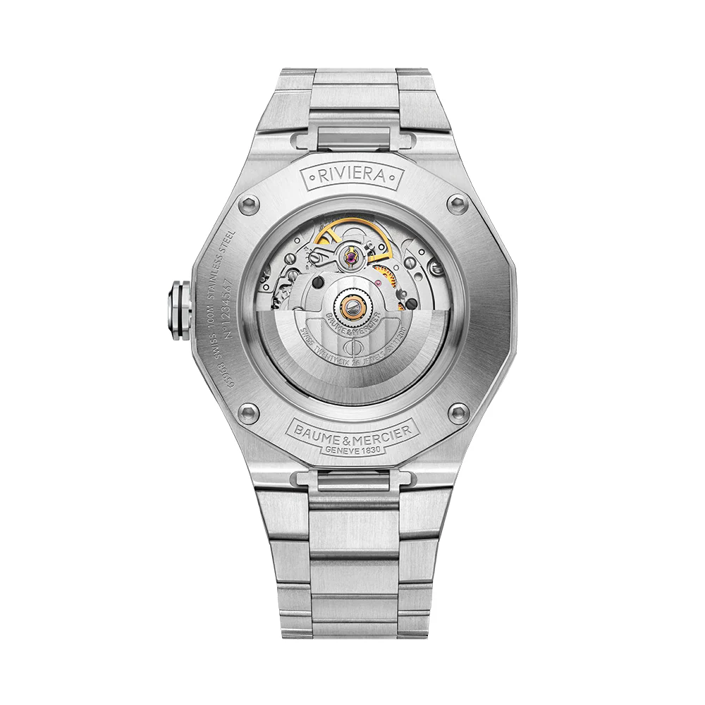 Riviera 10829 Automatic Date 42mm - White on Bracelet - Image 3