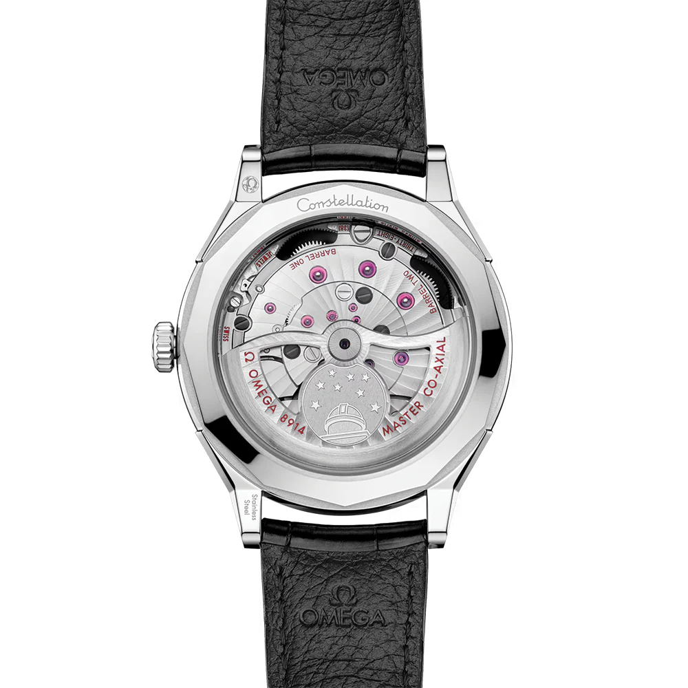 Constellation Observatory 39.4mm - Black on Leather Strap - Image 4
