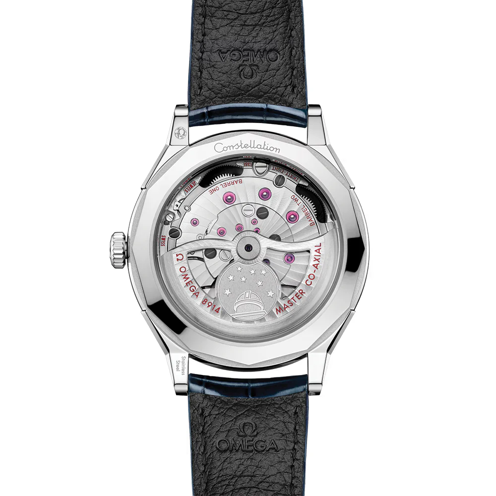 Constellation Observatory 39.4mm - Blue on Leather Strap - Image 3