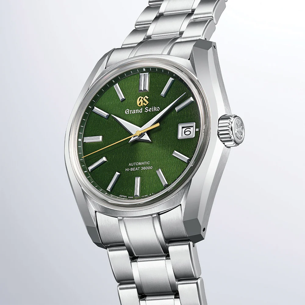 SBGH351 "Rikka" Heritage Hi-Beat 36000 40mm - Green on Bracelet - Image 4