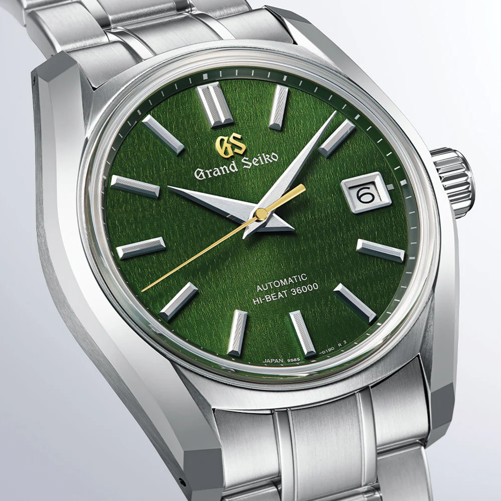 SBGH351 "Rikka" Heritage Hi-Beat 36000 40mm - Green on Bracelet - Image 5