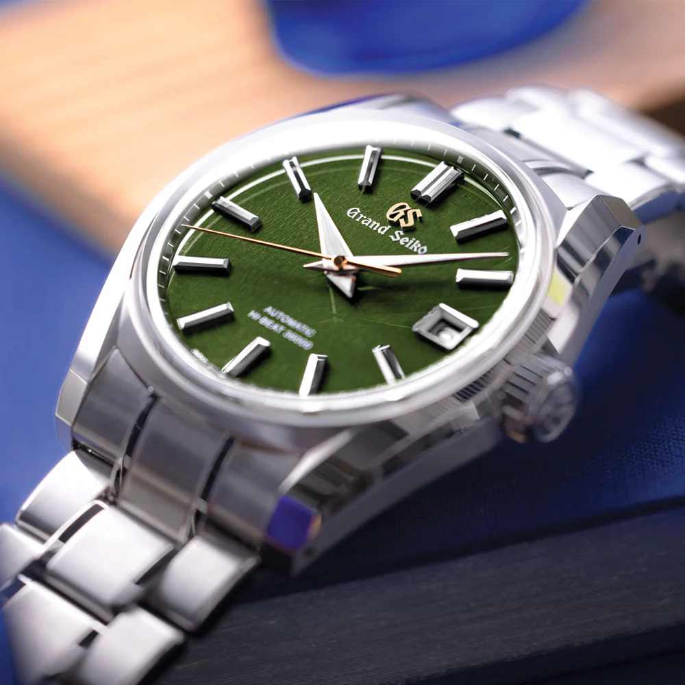SBGH351 "Rikka" Heritage Hi-Beat 36000 40mm - Green on Bracelet - Image 7