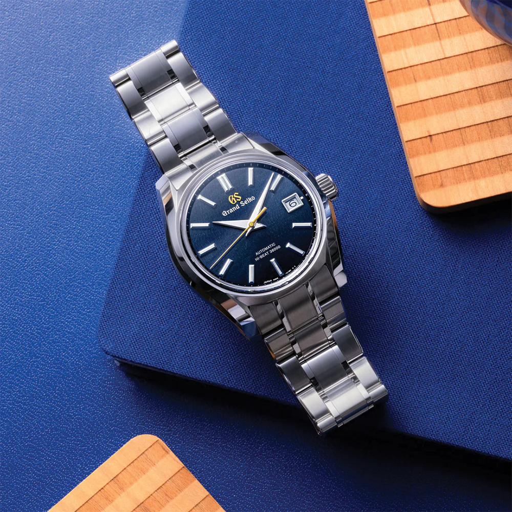 SBGH353 "Shūbun" Heritage Hi-Beat 36000 40mm - Blue on Bracelet - Image 2