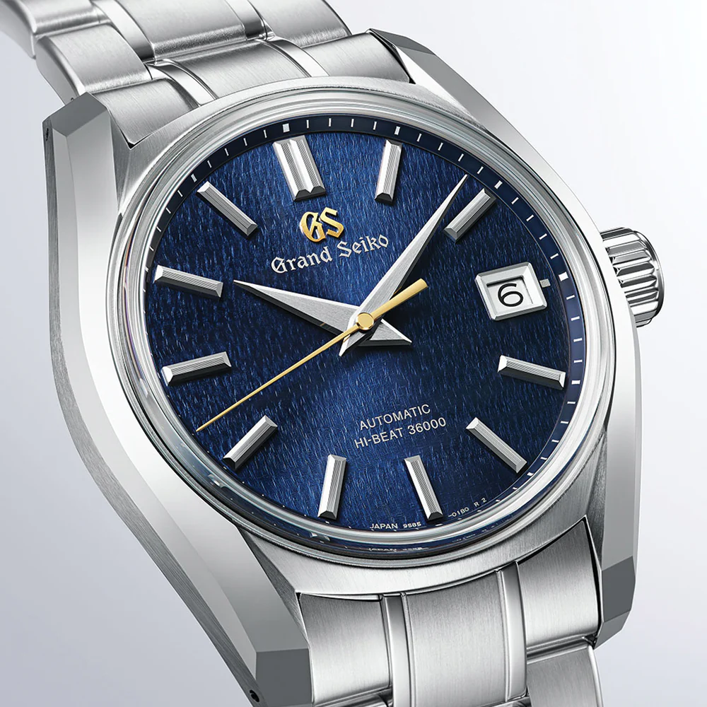 SBGH353 "Shūbun" Heritage Hi-Beat 36000 40mm - Blue on Bracelet - Image 4