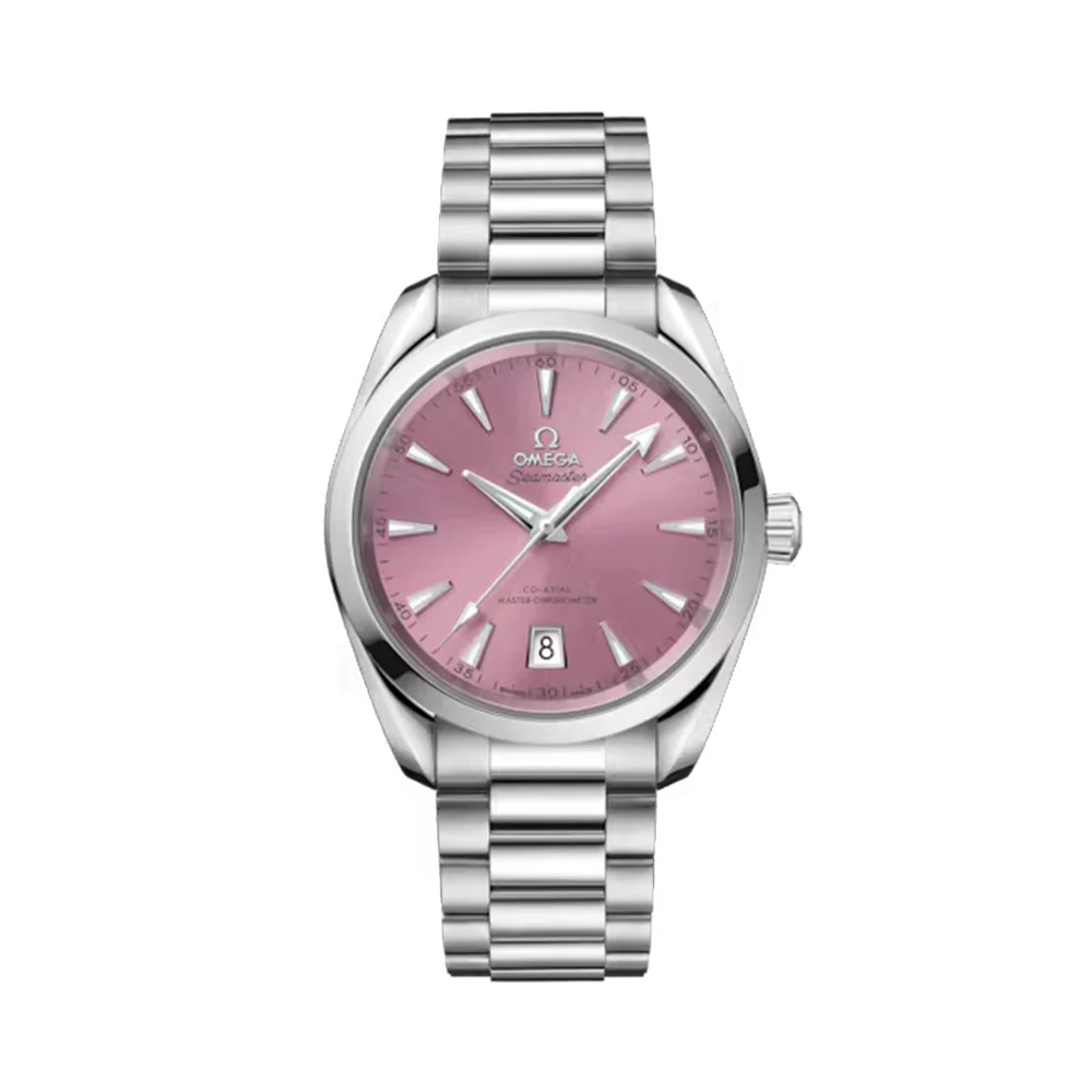 Seamaster Aqua Terra Shades 38mm - Shell Pink on Bracelet
