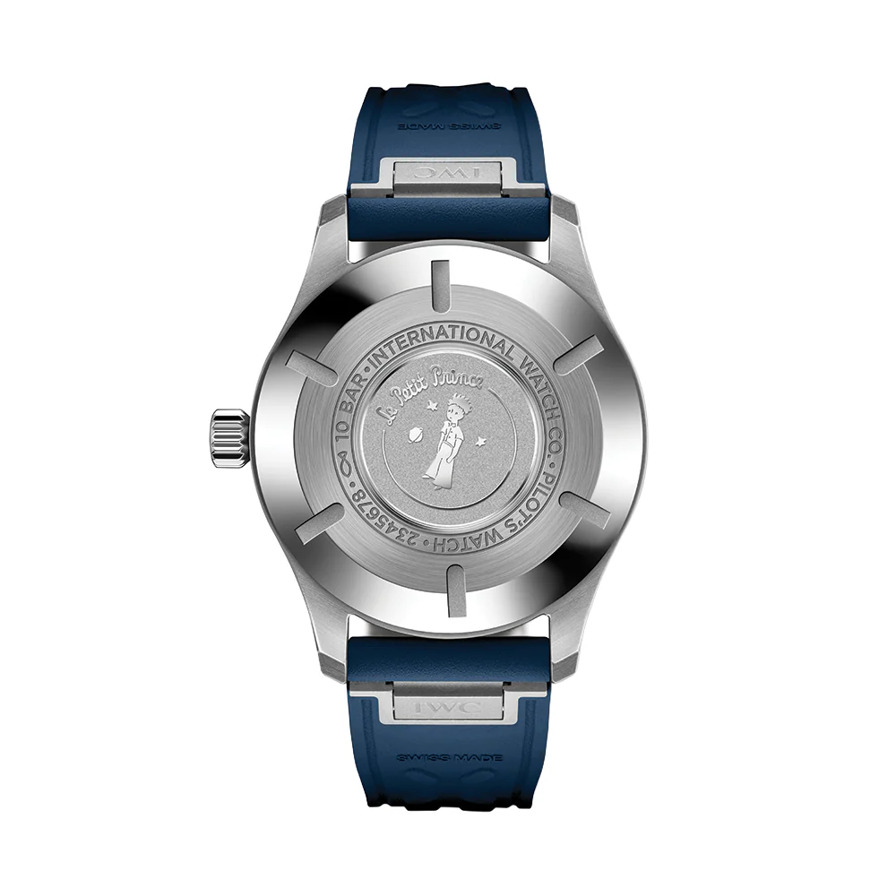 Pilot’s Watch Mark XX Le Petit Prince 40mm - Blue on Rubber Strap - Image 3