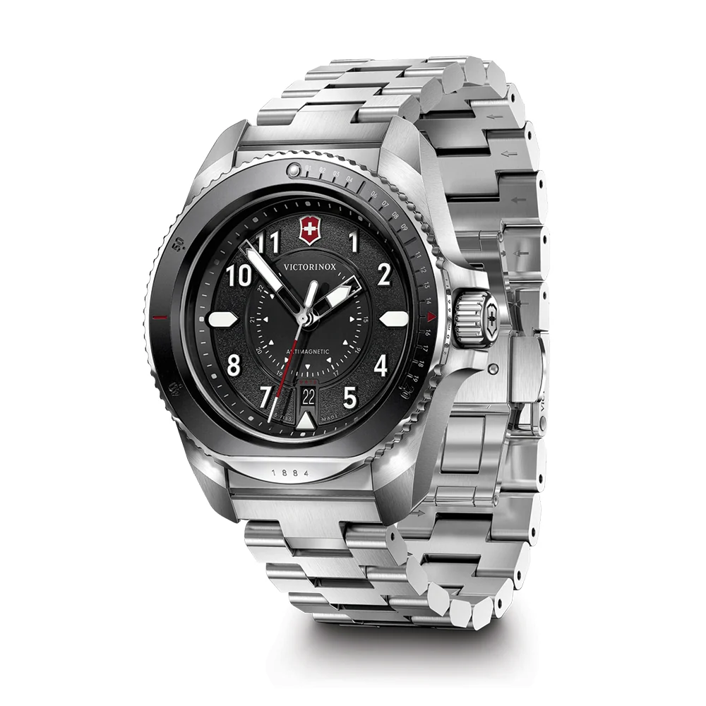 Journey 1884 Quartz 43mm - Black on Bracelet - Image 2