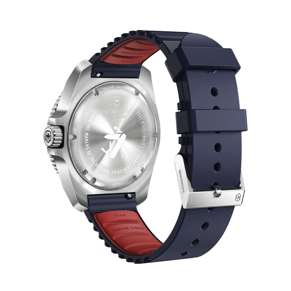 Journey 1884 Quartz 43mm - Blue on Rubber Strap - Image 5