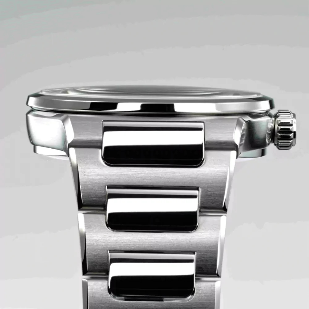 Kaenos Open Date 40mm - Grey on Bracelet - Image 5
