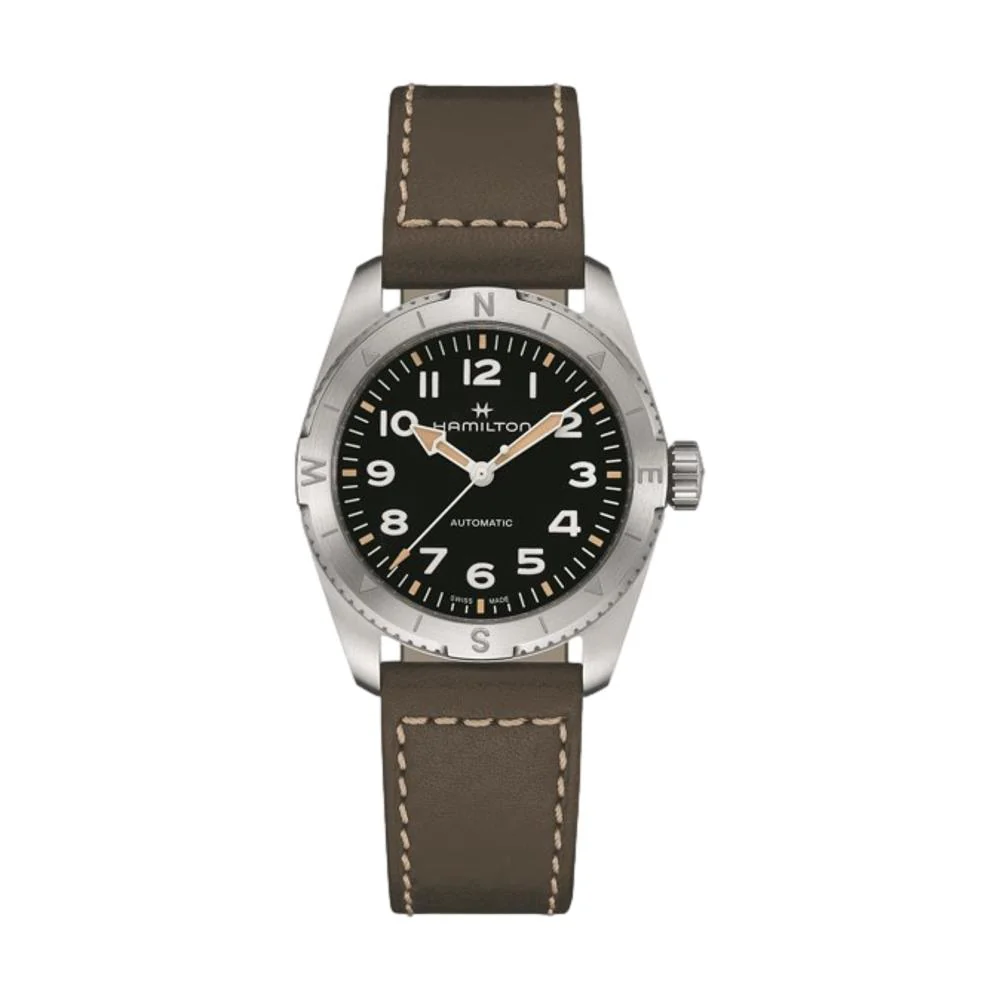 Khaki Field Expedition 37mm - Black on Strap