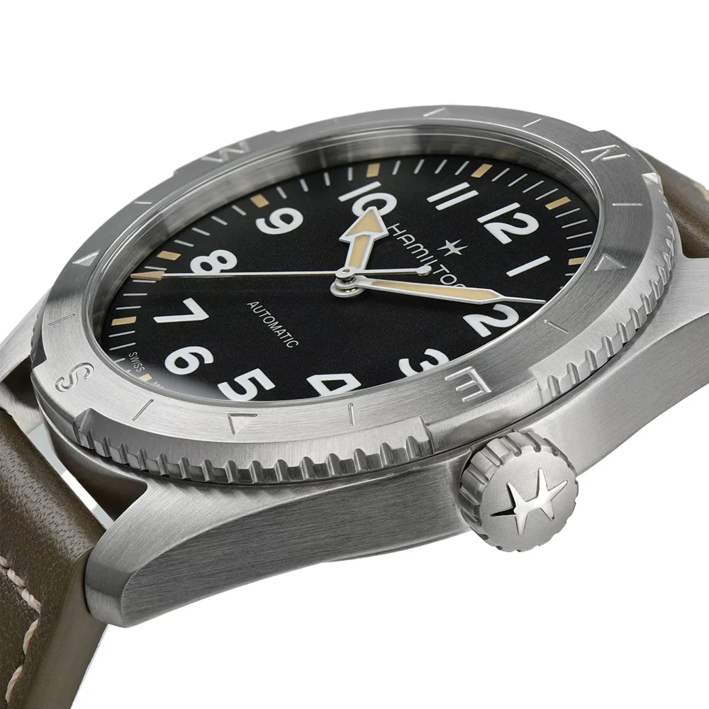 Khaki Field Expedition 41mm - Black on Strap - Image 5