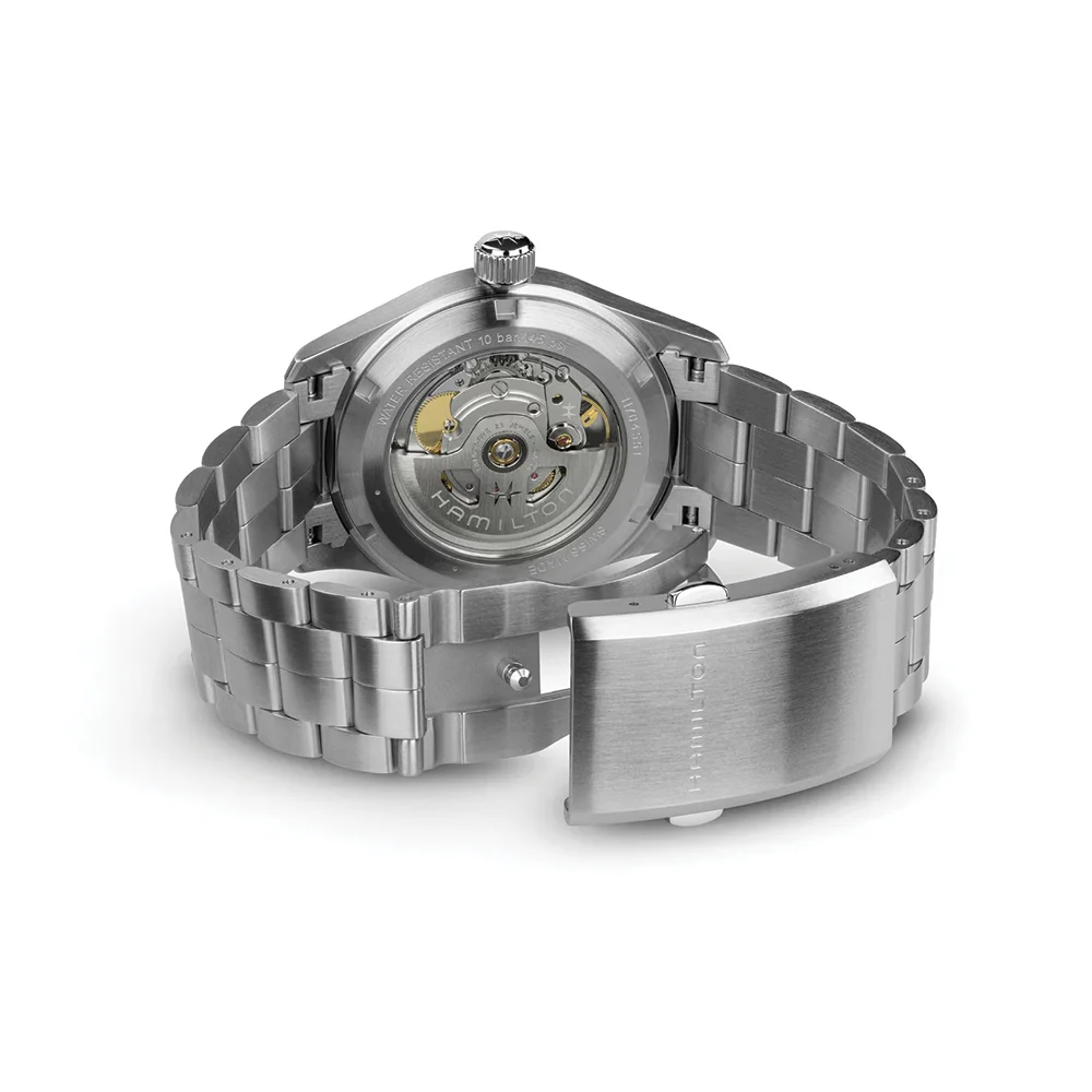 Khaki Field Auto Date 38mm - Blue on Bracelet - Image 6