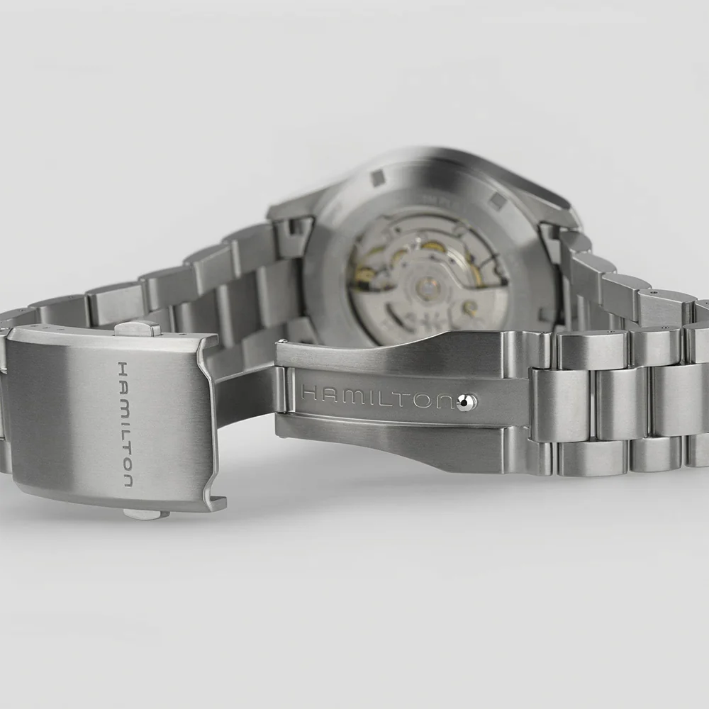 Khaki Field Titanium Auto 38mm - Blue on Bracelet - Image 5