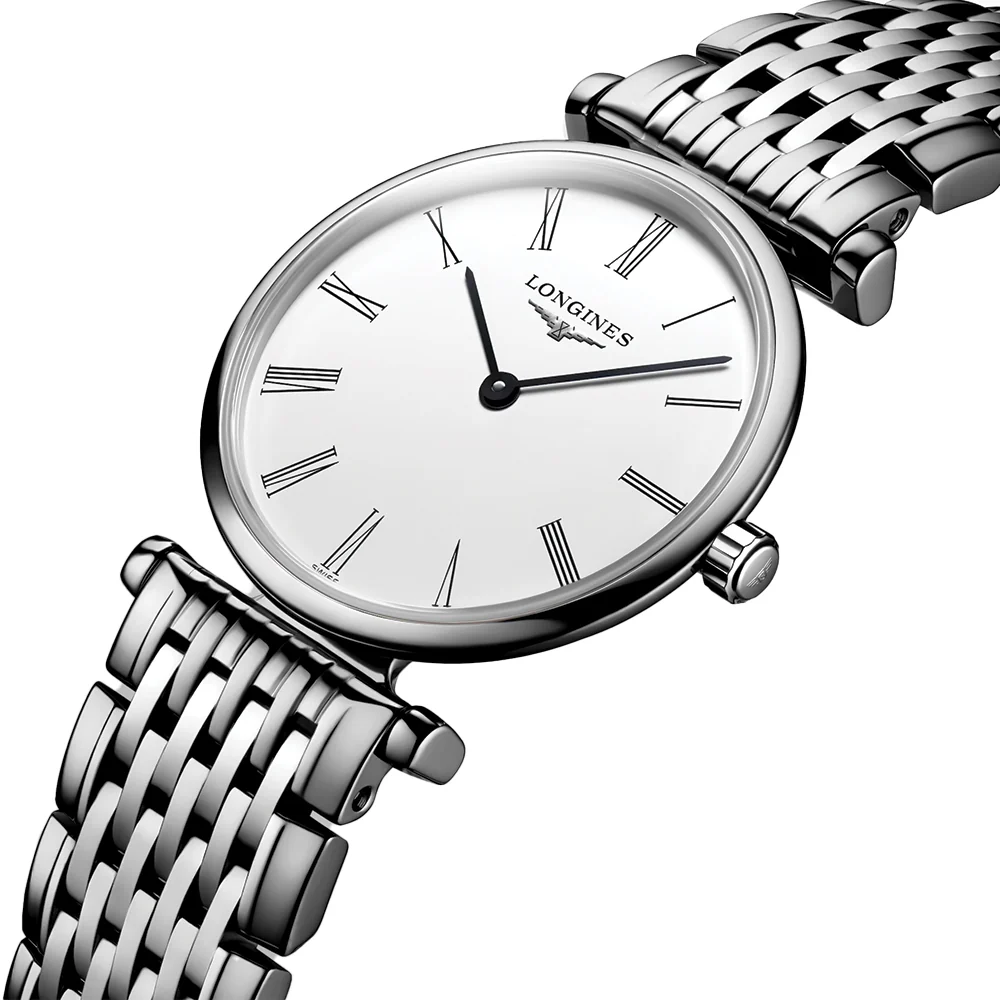 La Grande Classique De Longines 24mm - White on Bracelet - Image 2