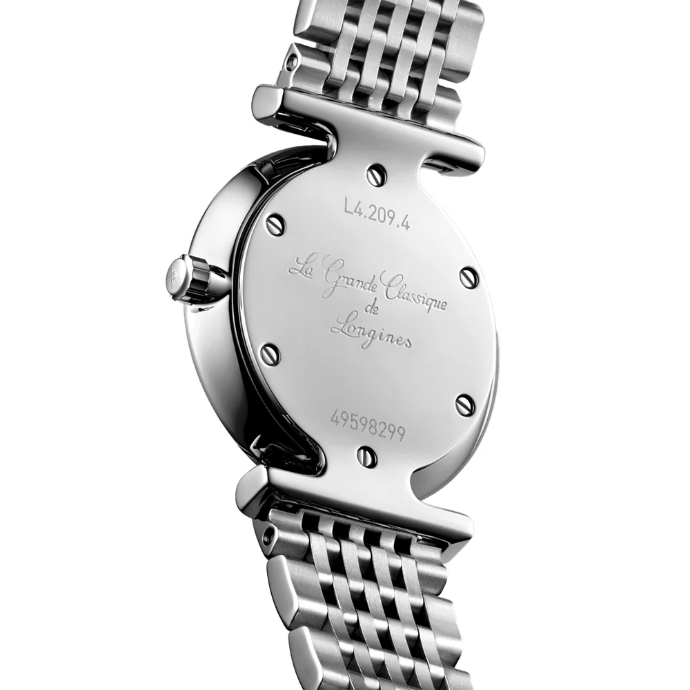 La Grande Classique De Longines 24mm - White on Bracelet - Image 6